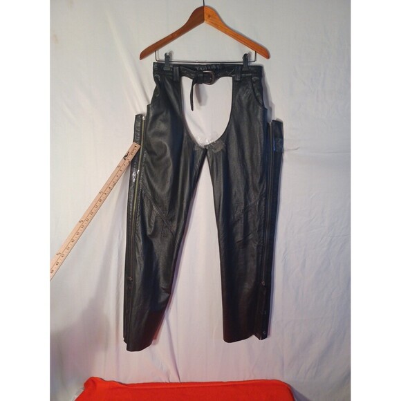 NWOT HARLEY DAVIDSON women's Leather chaps‎ - Picture 1 of 9